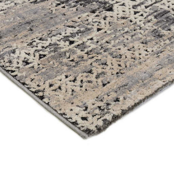 Rezas Everyday Noble 3 Gulvtæppe 250 x 350, Grey White