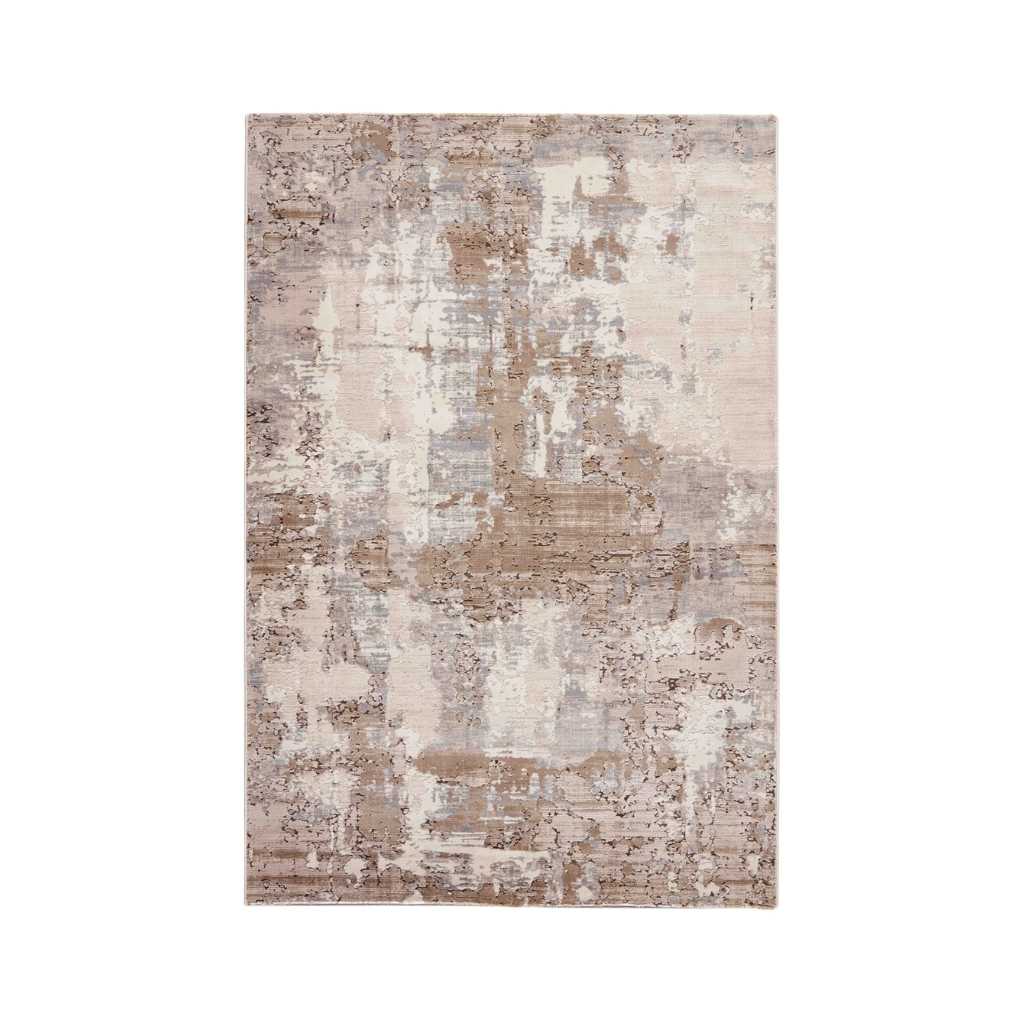 Rezas Everyday Noble 4 Gulvtæppe 250 x 350, Beige Grey