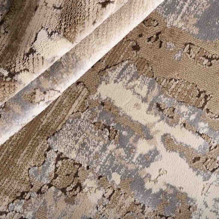Rezas Everyday Noble 4 Gulvtæppe 250 x 350, Beige Grey