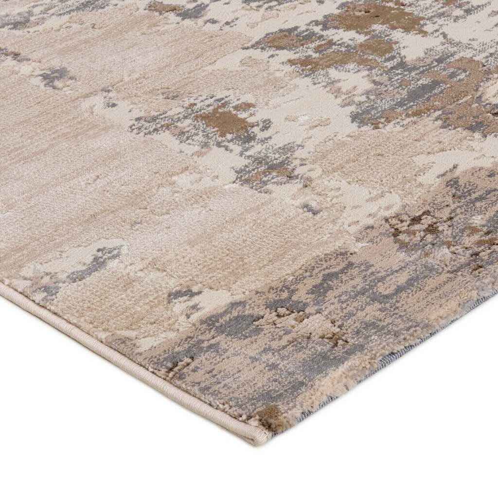 Rezas Everyday Noble 4 Gulvtæppe 250 x 350, Beige Grey