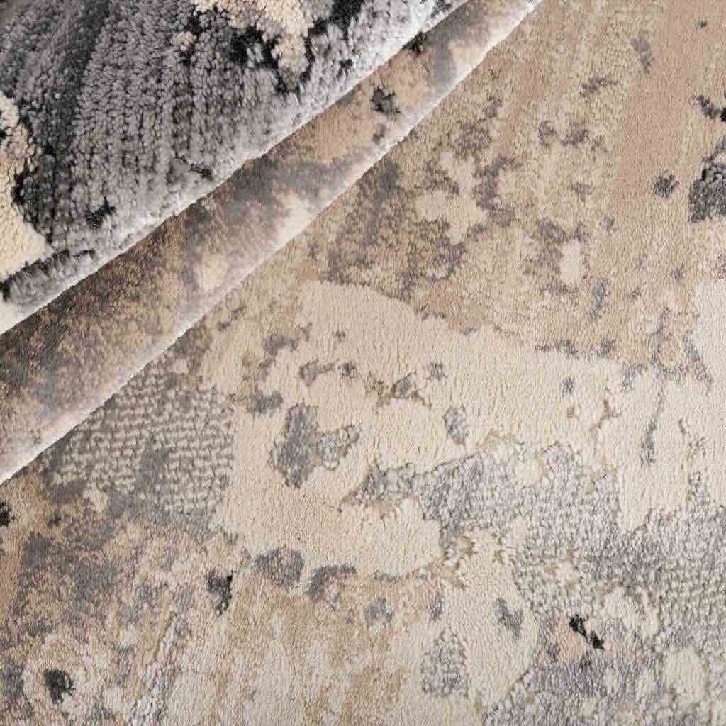Rezas Everyday Noble 5 Gulvtæppe 200 x 290, Grey Cream