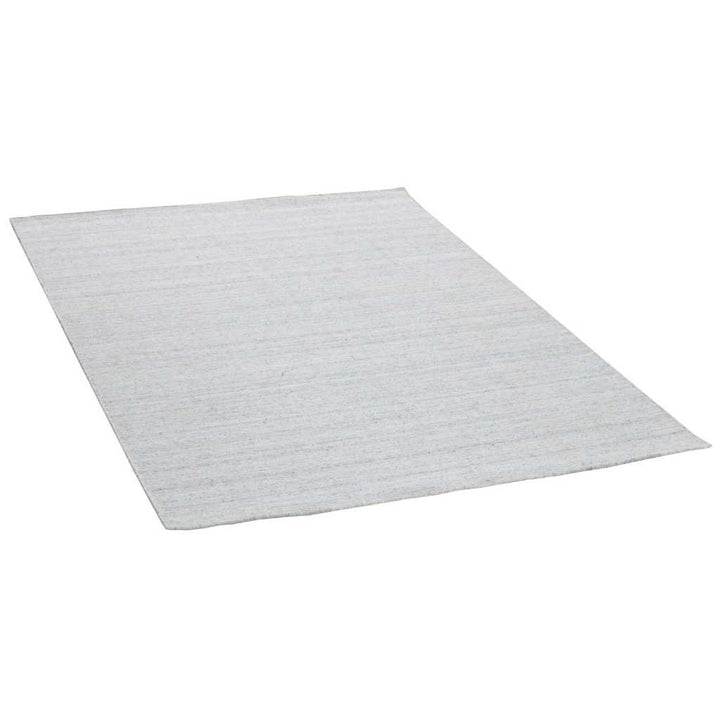 Rezas Nouveau Plain Rug 250 x 350, Silver