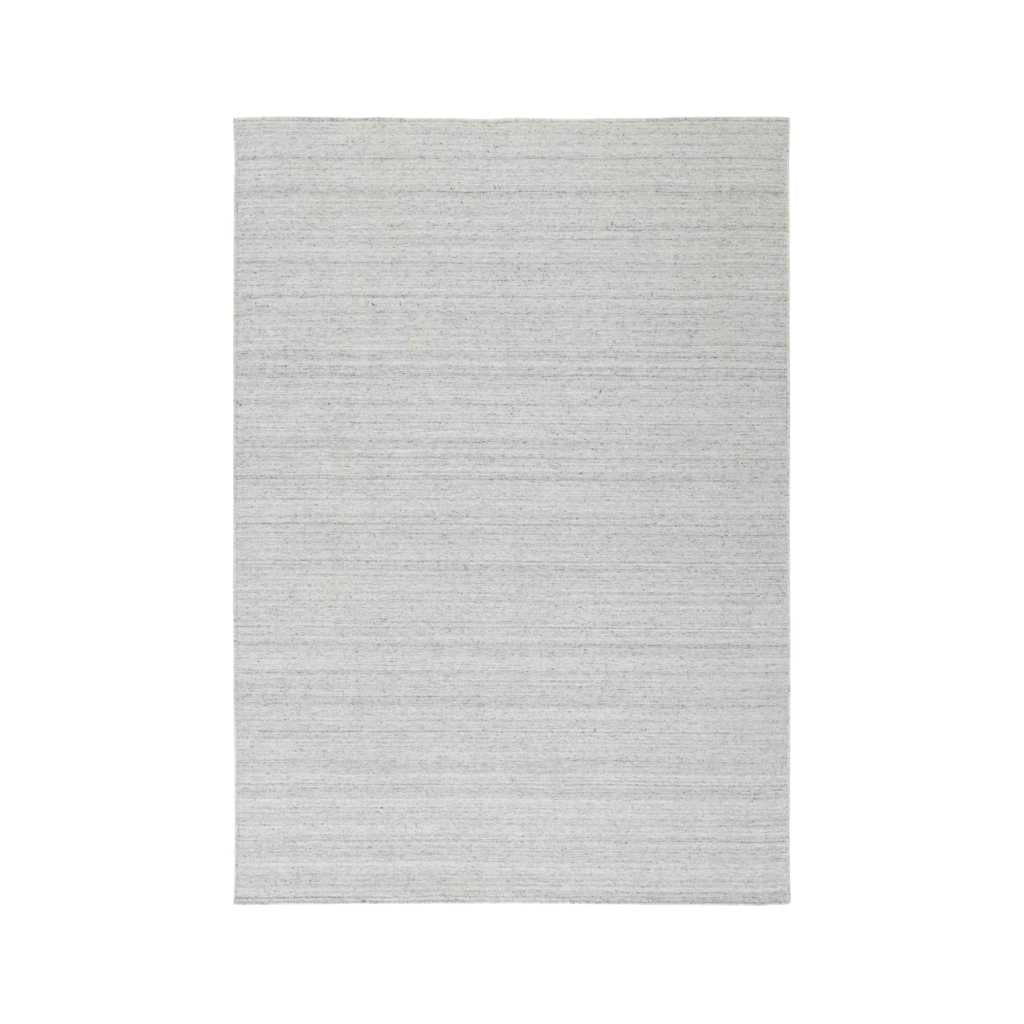 Rezas Nouveau Plain Gulvtæppe 200 x 300 Silver