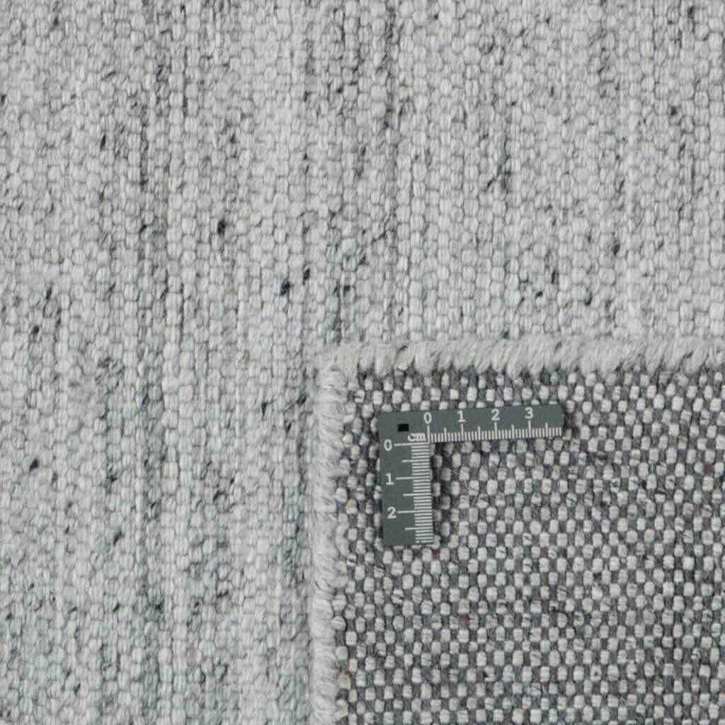 Rezas Nouveau Plain Rug 250 x 350, Silver