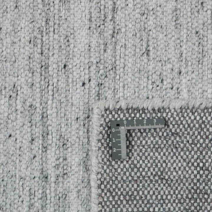 Rezas Nouveau Plain Rug 250 x 350, Silver