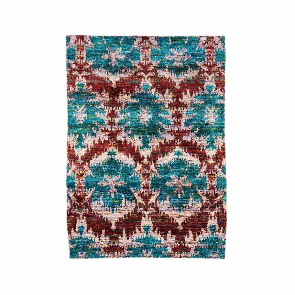 Rezas Sari Silk Gulvtæppe 250 x 300, Multicolour 210031