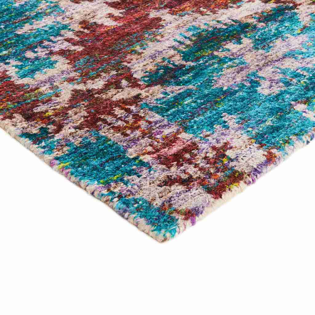 Rezas Sari Silk Gulvtæppe 250 x 300, Multicolour 210031