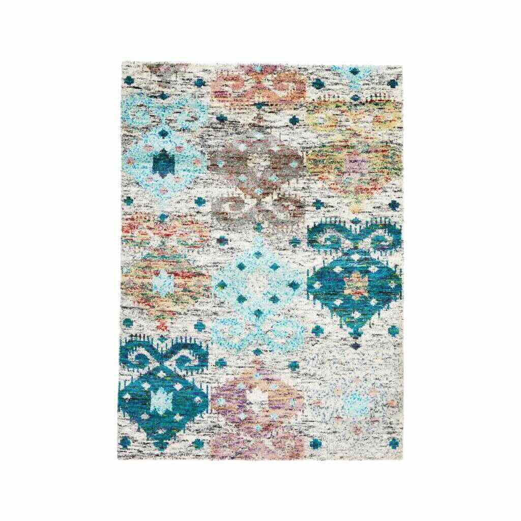 Rezas Sari Silk Gulvtæppe 170 x 240, Multicolour 210032