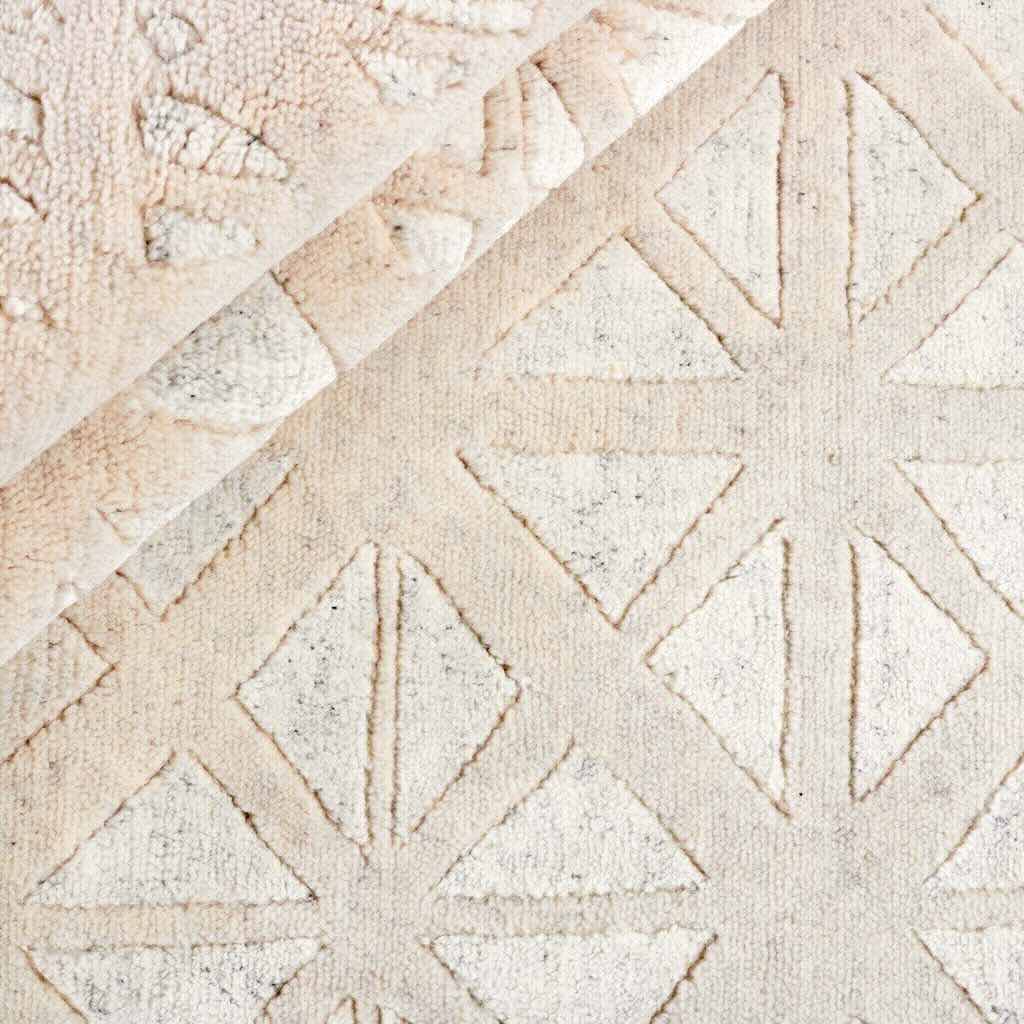 Rezas Shangri La Gulvtæppe 170 x 240, White Mosaic Beige