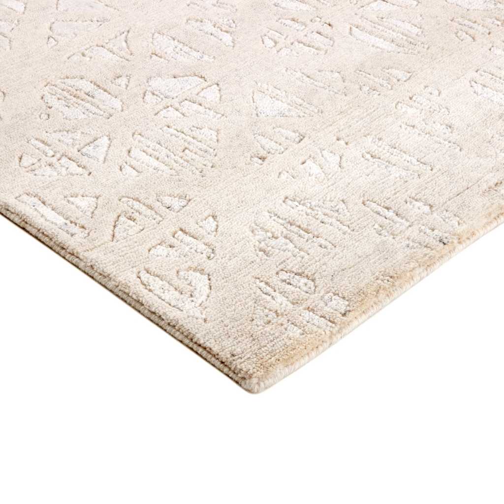 Rezas Shangri La Gulvtæppe 170 x 240, White Mosaic Beige