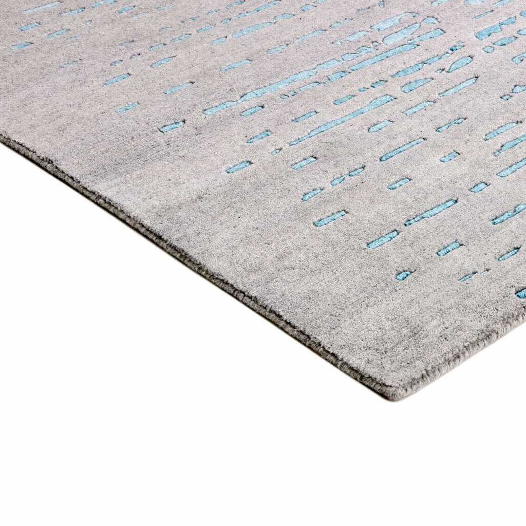 Rezas Shangri La Gulvtæppe 250 x 300, Aqua Azul Beige Blue