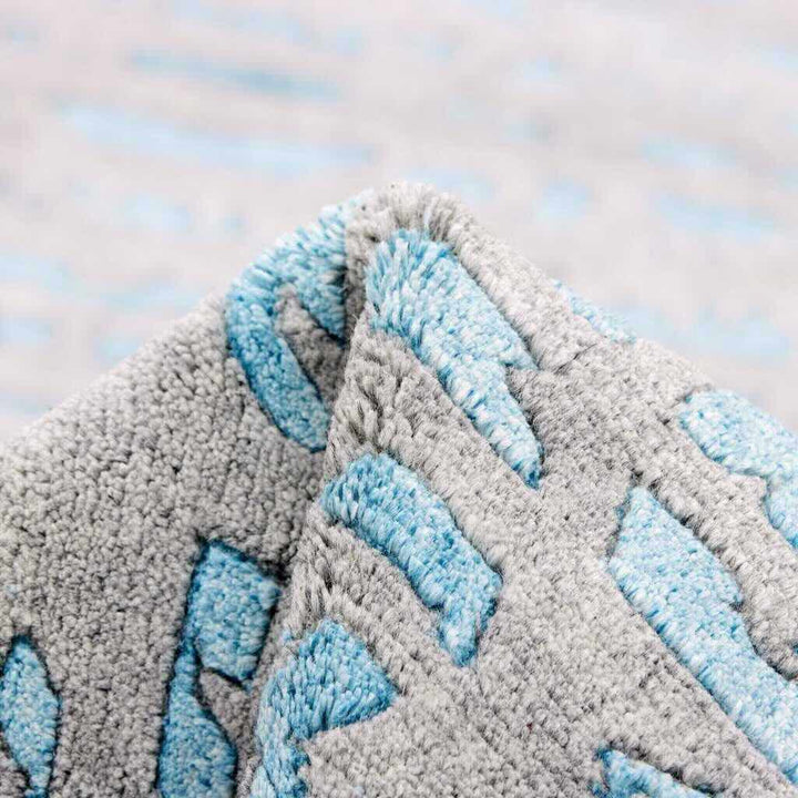 Rezas Shangri La Gulvtæppe 250 x 300, Aqua Azul Beige Blue