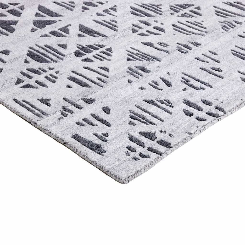 Rezas Shangri La Gulvtæppe 200 x 300, Mosaic Black