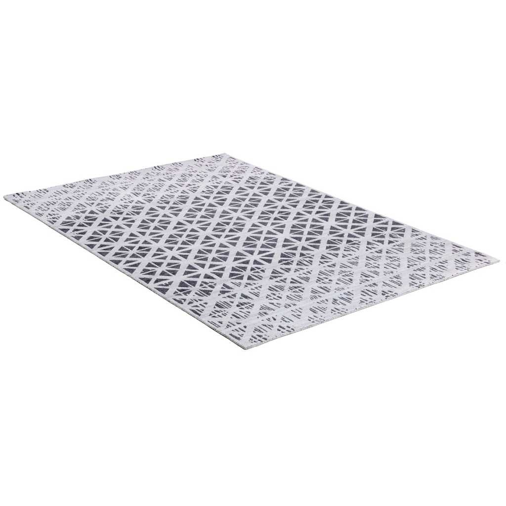 Rezas Shangri La Gulvtæppe 200 x 300, Mosaic Black