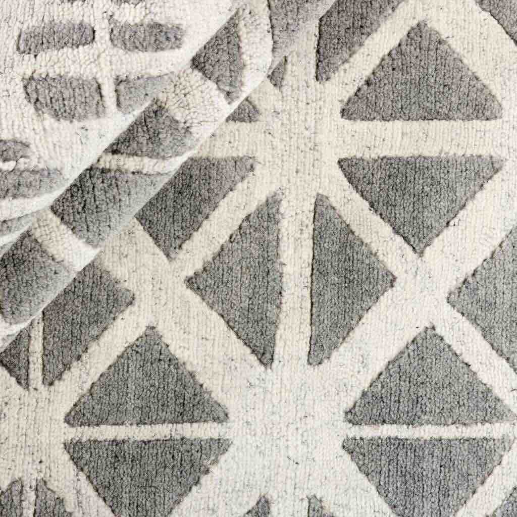 Rezas Shangri La Gulvtæppe 170 x 240, Mosaic Grey