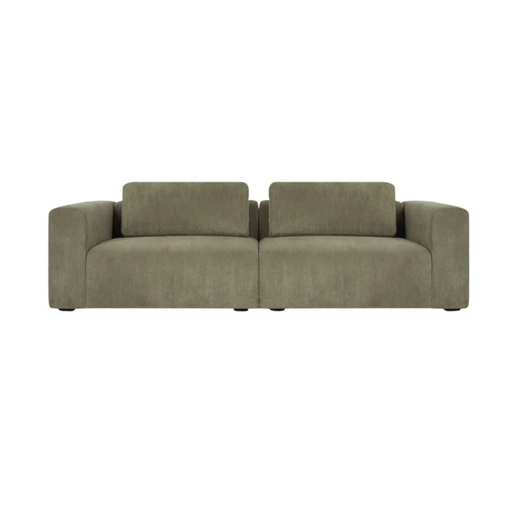 Riley 3 Personers Sofa - Free Sage