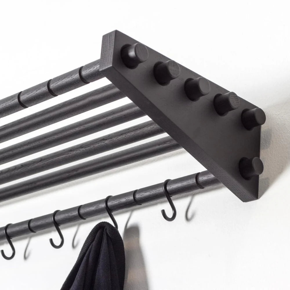 We Do Wood Moodrack Hattehylde 78 cm, Sort Eg
