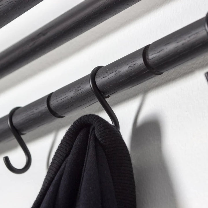 We Do Wood Moodrack Hattehylde 78 cm, Sort Eg