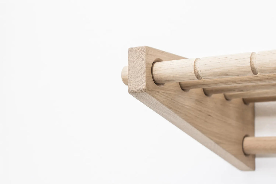 We Do Wood Moodrack Hutablage 52 cm, helle Eiche