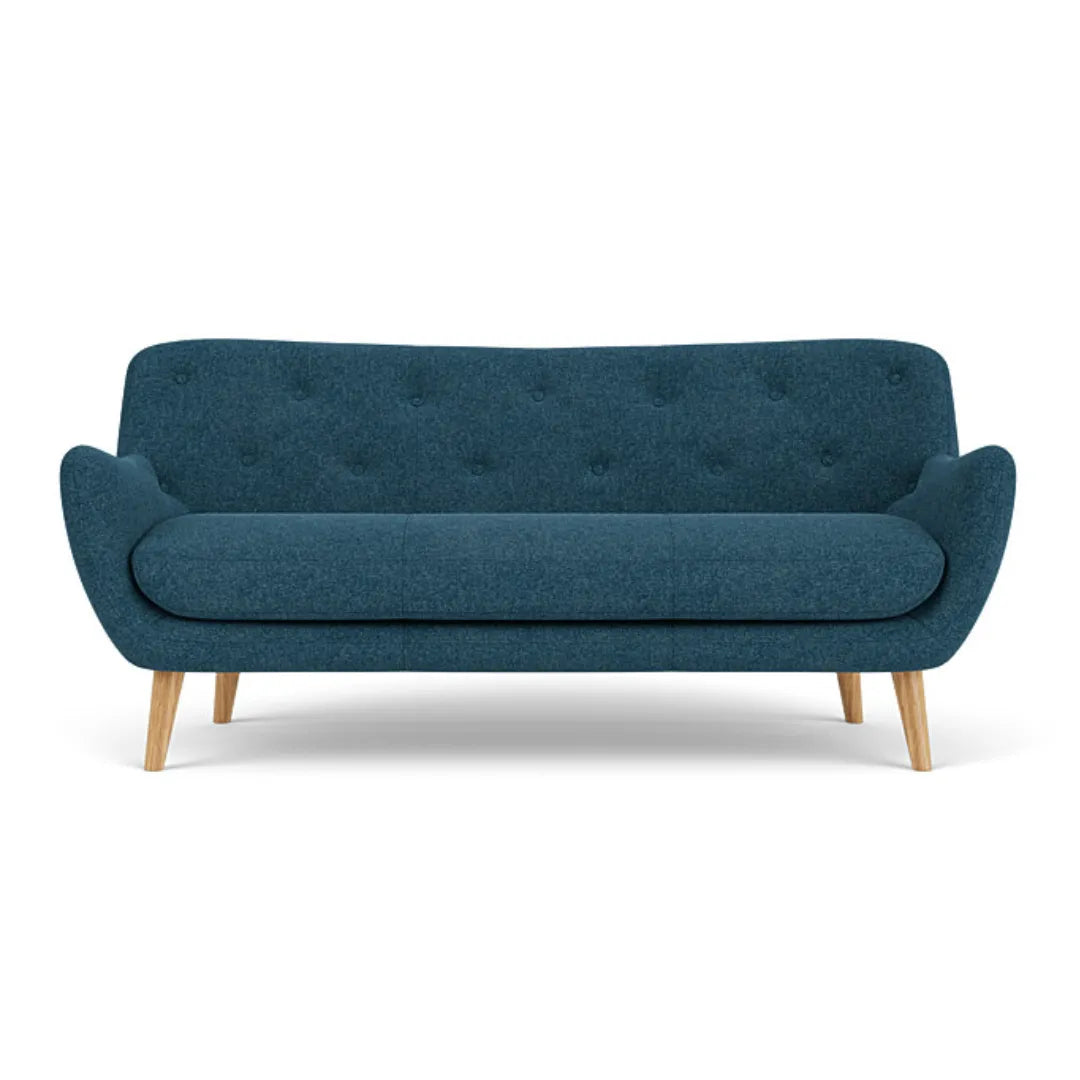 Herman 3-Personen-Sofa - Olena Mitternachtsblau