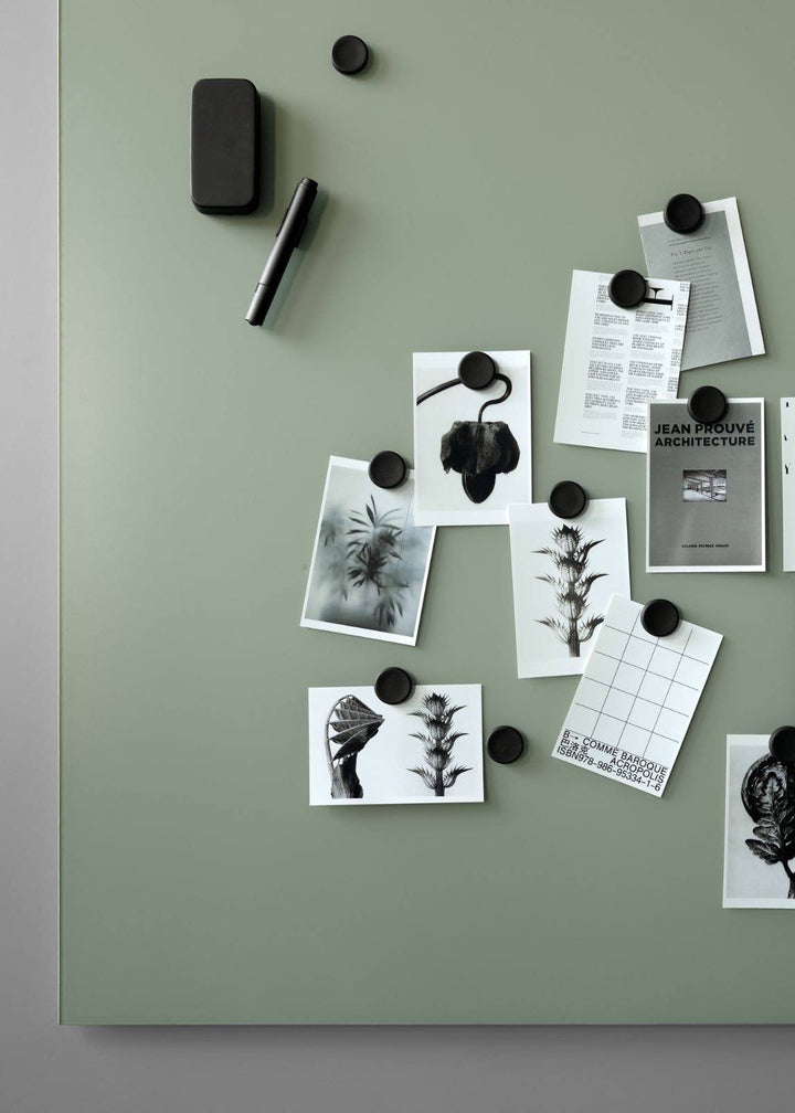 LINTEX Silk Skrivetavle Glas 100x200, Lysegrå