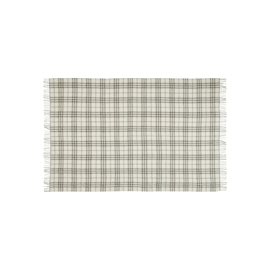 Silkeborg Uldspinderi Bornholm 85 x 130 cm, Light Nordic Grey