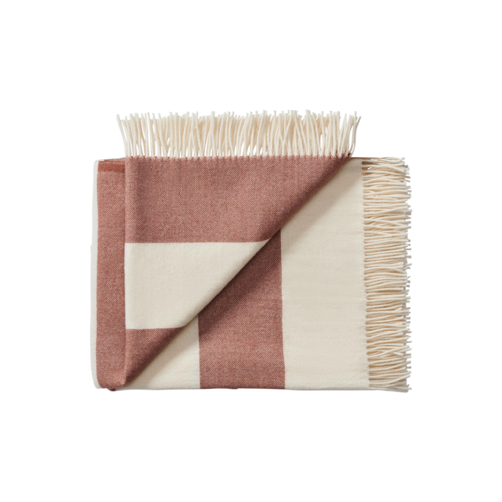 Silkeborg Uldspinderi The Sweater Throw 100x140 cm, Brown