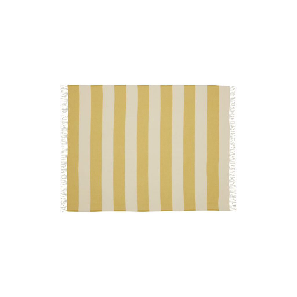 Silkeborg Uldspinderi The Sweater Throw 100x140 cm, Yellow