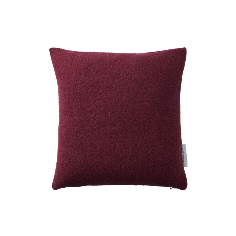 Silkeborg Uldspinderi Athen Pude 40x40 cm, Bordeaux Purple