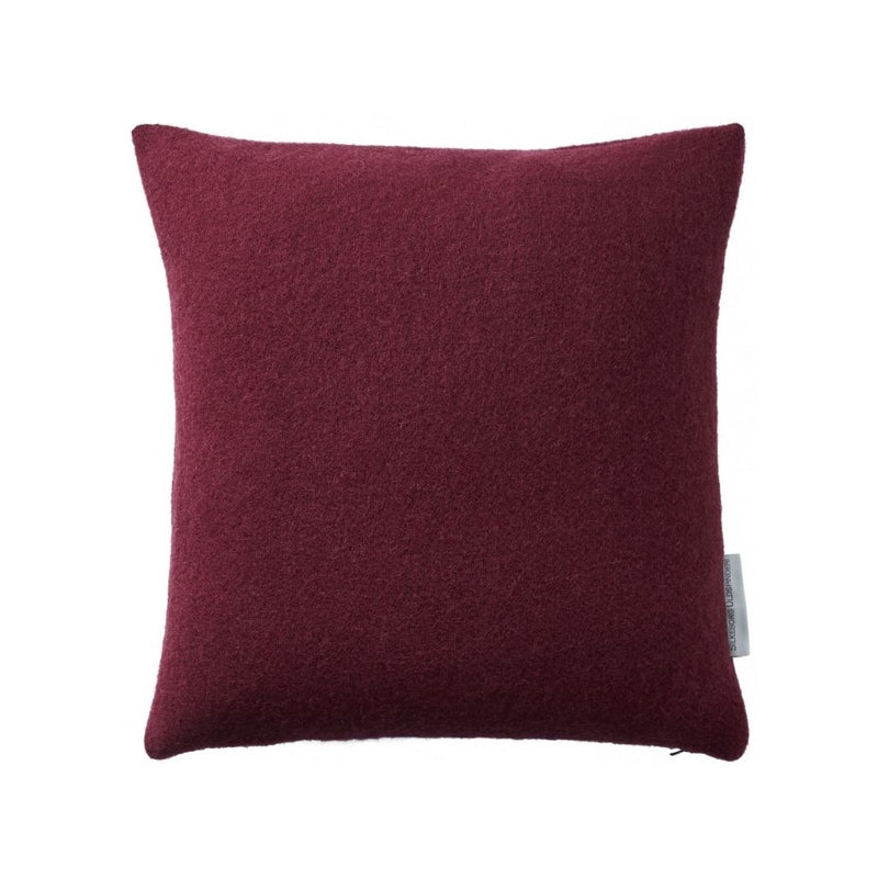 Silkeborg Uldspinderi Athen Pude 60x60 cm, Bordeaux Purple