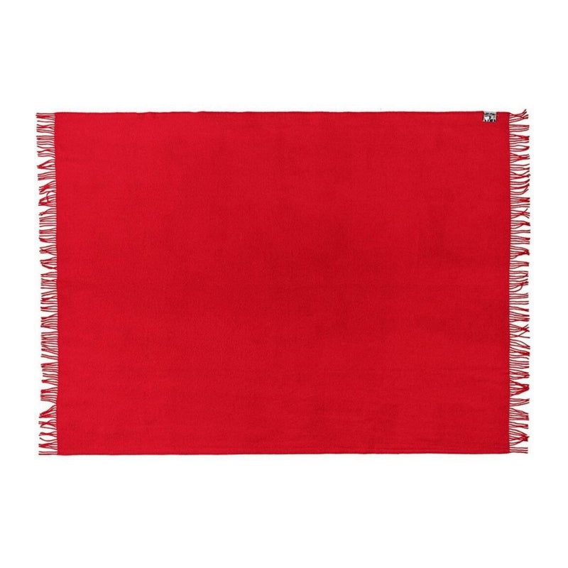 Silkeborg Uldspinderi Athen Uldplaid 130x200 cm, True Red