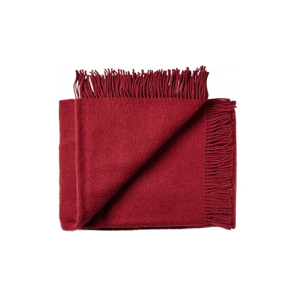 Silkeborg Uldspinderi
シルケボーウルドスピンデリ Silkeborg Uldspinderi Athen Uldplaid 130x200 cm, Bordeaux Purple