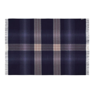 Silkeborg Uldspinderi Bogota Plaid 130x200 cm, Cool Blue