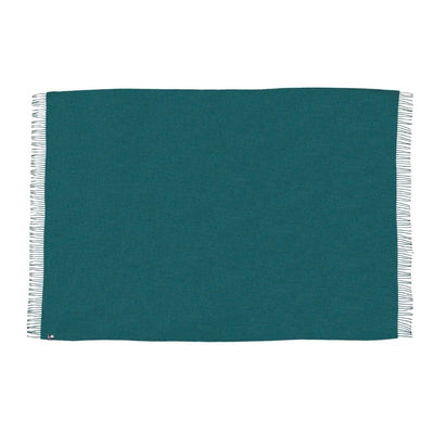 Silkeborg Uldspinderi Cusco Plaid 130x200 cm, Teal Green