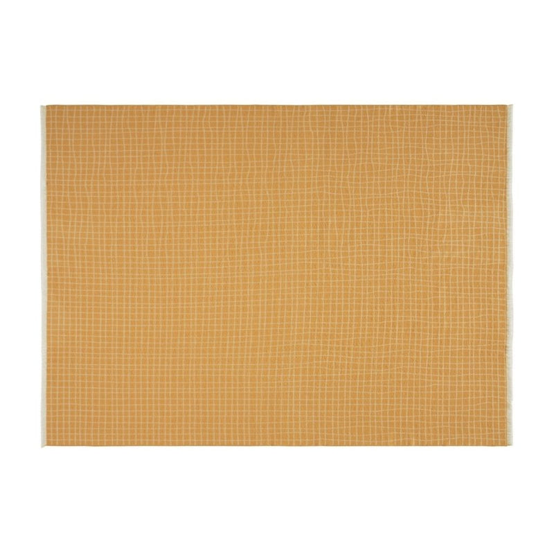 Silkeborg Uldspinderi Juliaca Plaid 130x200 cm, Gold Curry