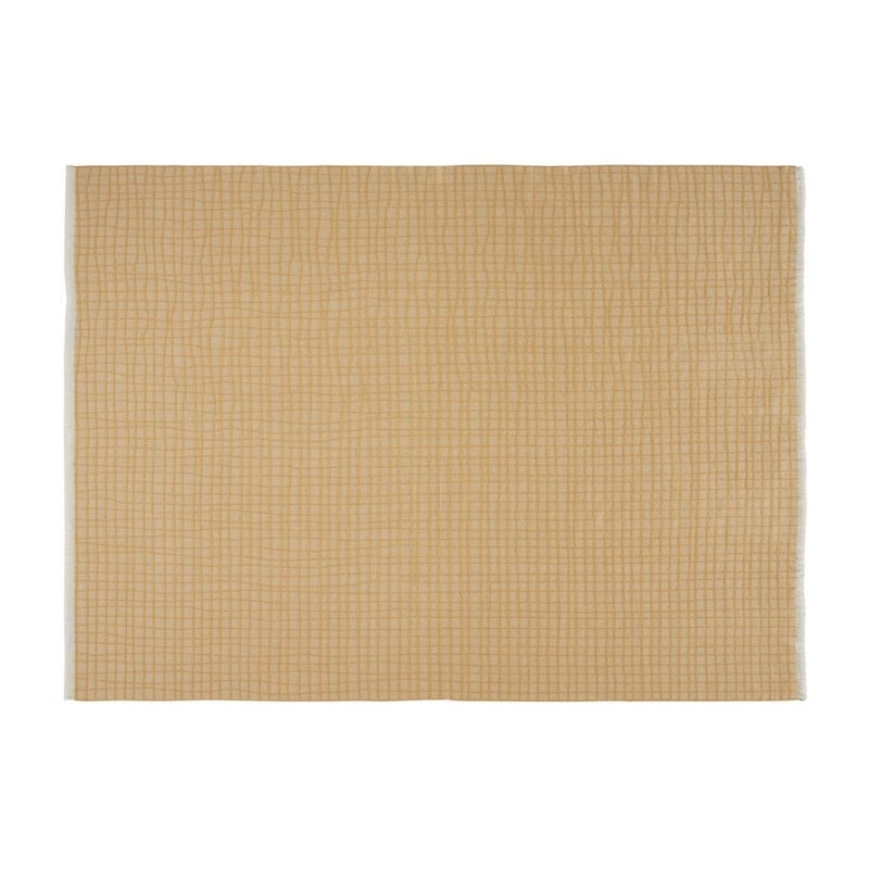 Silkeborg Uldspinderi Juliaca Plaid 130x200 cm, Gold Curry