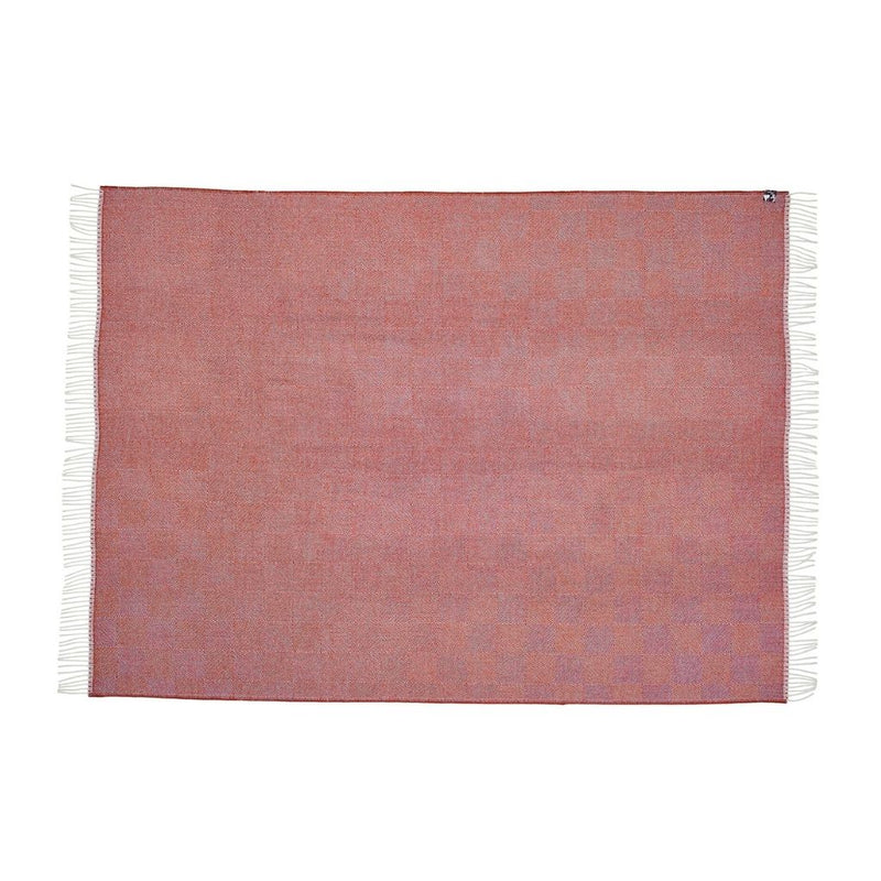 Silkeborg Uldspinderi La Paz Plaid 130x200 cm, Ruby