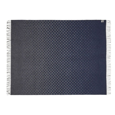 Silkeborg Uldspinderi Madrid Plaid 130x190 cm, Dark Navy