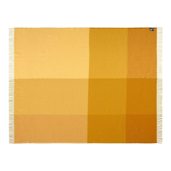 Silkeborg Uldspinderi Miami Uldplaid 130x190 cm, Cornfield Yellow