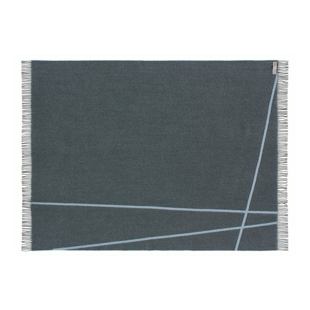 Silkeborg Uldspinderi Antwerpen Uldplaid 130x190 cm, Forest Shadow Green