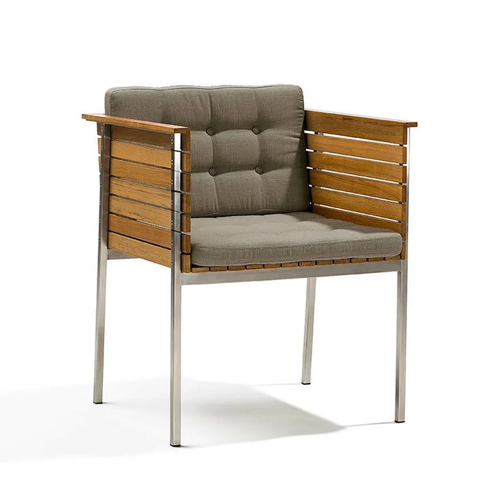 Skargaarden Häringe Havestol Teak, Steel Frame, Heather Grey Hynde