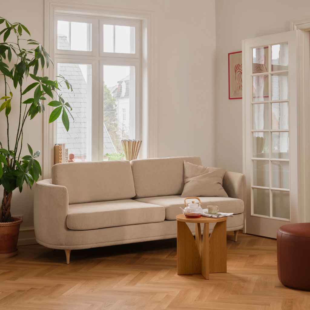 Elinor 3 personers Sofa - Danny Cream