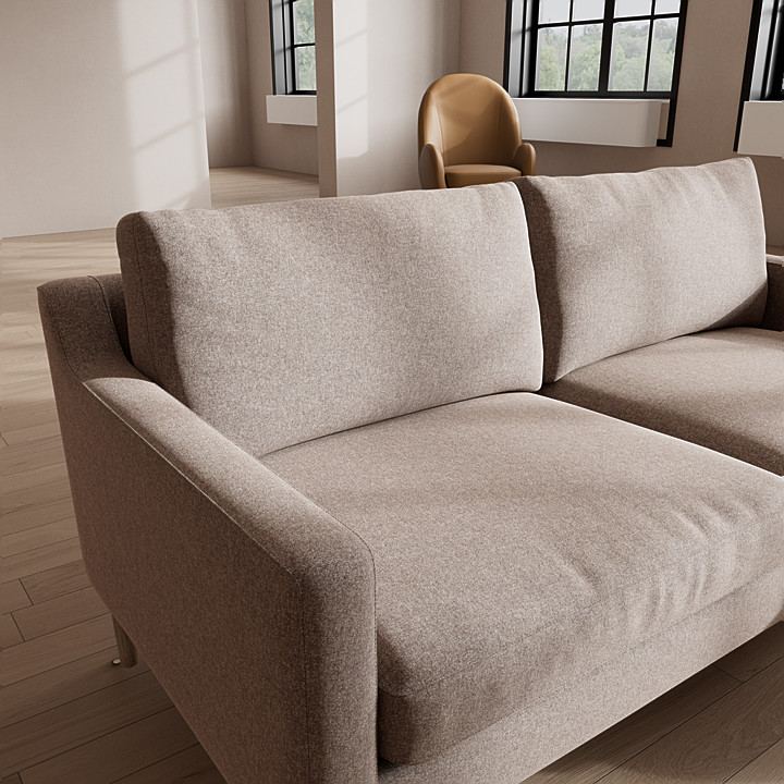 Astha 2 Personers Sofa - Fabio Stone