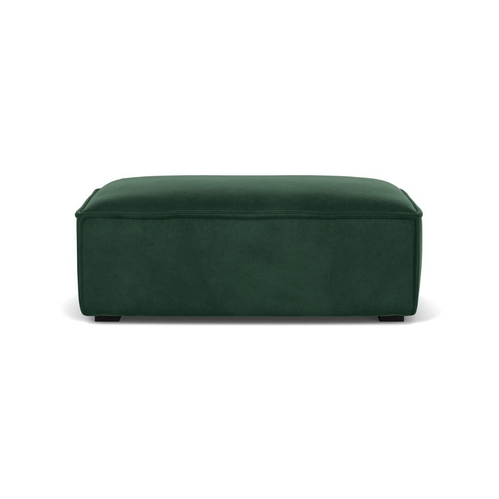 Daphne Fodskammel - Velour Lux Dark Green