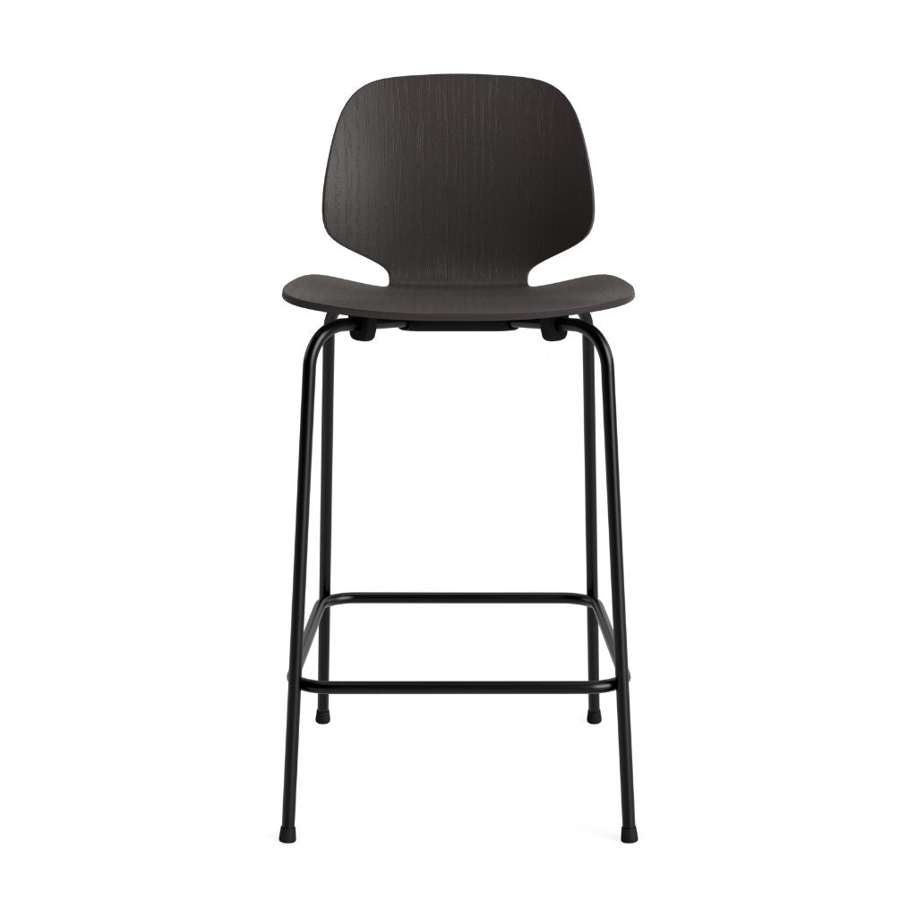 Normann Copenhagen My Chair Bar Stool, Black Steel