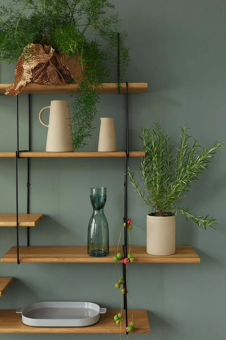 Studio Hausen Link Shelf set 2 Oak / Black