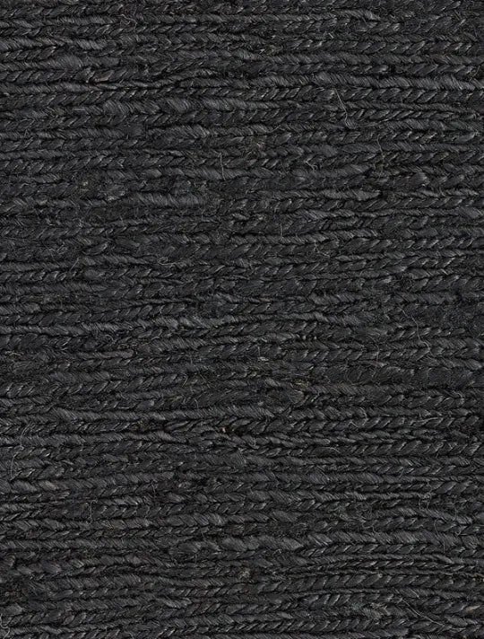 Massimo Sumace Jute Gulvtæppe 170 x 240, Black