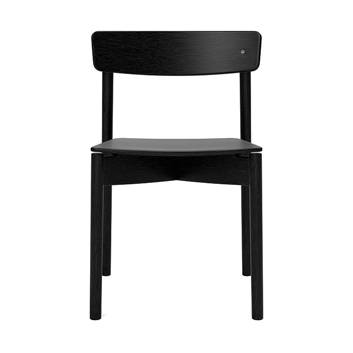 TAKT Cross Chair, sortlakeret eg