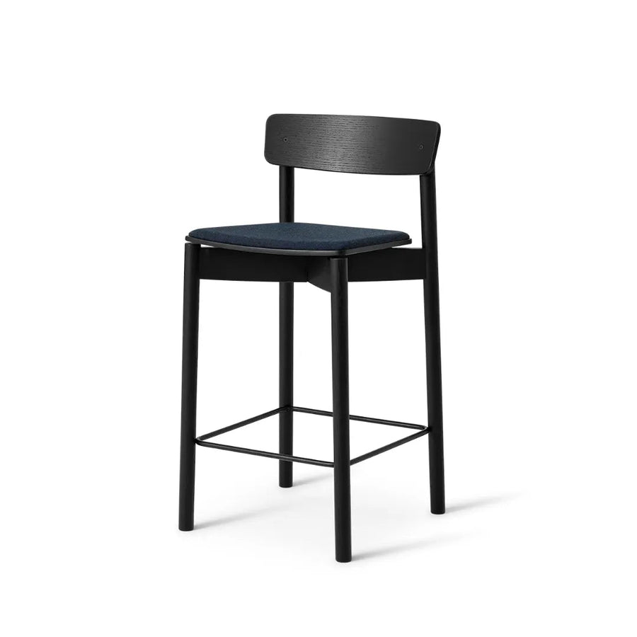 TAKT Cross Bar Oak 75 - Stol Sortlakeret Eg, Remix 873 Dark Petrol