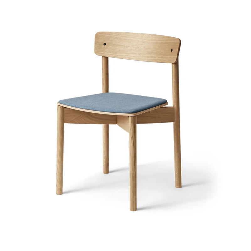 TAKT Cross Chair - Stol Olieret eg, Remix 733 Midday Blue